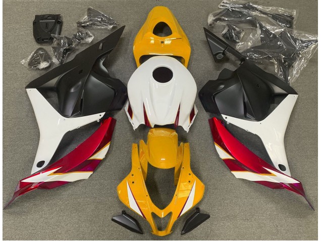 Online 2009-2012 Honda CBR600RR Fairings - Gloss Red White and Yellow