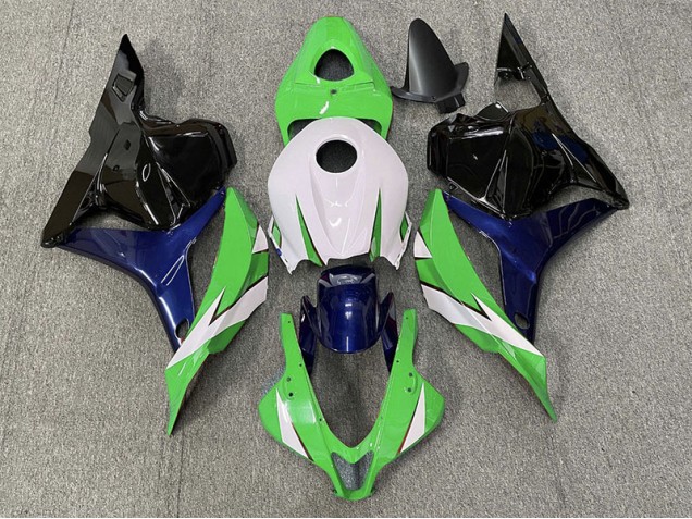 Online 2009-2012 Honda CBR600RR Fairings - Green and White