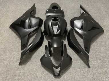 Online 2009-2012 Honda CBR600RR Fairings - Matte Black w Decals
