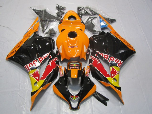 Online 2009-2012 Honda CBR600RR Fairings - Orange Red Bull Online 2009-2012 Honda CBR600RR Fairings - Orange Red Bull