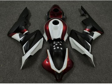 Online 2009-2012 Honda CBR600RR Fairings - Racing Red and Black