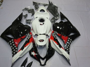 Online 2009-2012 Honda CBR600RR Fairings - Red and Black Splatter