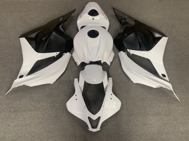 Online 2009-2012 Honda CBR600RR Fairings - White and Black Online 2009-2012 Honda CBR600RR Fairings - White and Black
