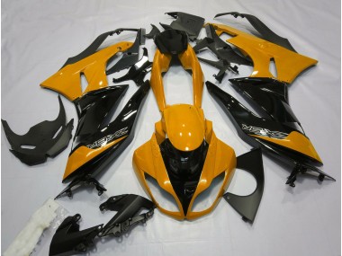 Online 2009-2012 Kawasaki ZX6R Fairings - Gloss Orange and Black