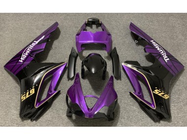 Online 2009-2012 Triumph Daytona 675 Fairings - Gloss Purple and Black