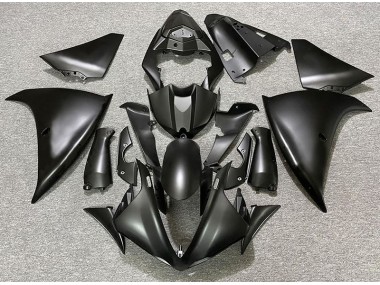 Online 2009-2012 Yamaha R1 Fairings - Matte Black & Gold
