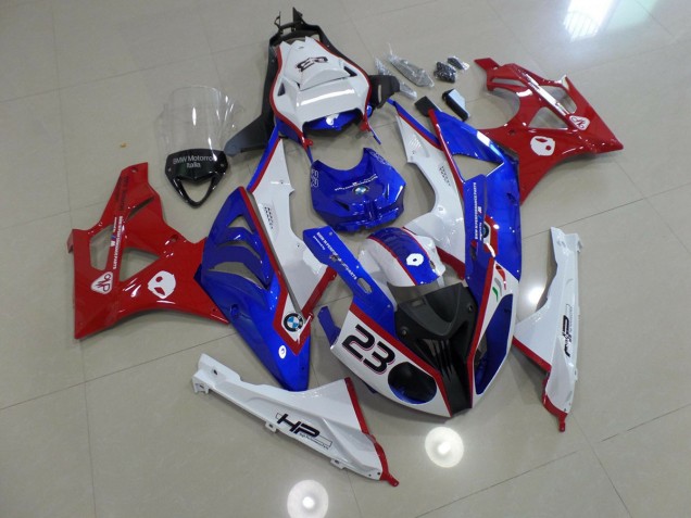 Online 2009-2016 BMW S1000RR Fairings - Blue and Red Online 2009-2016 BMW S1000RR Fairings - Blue and Red
