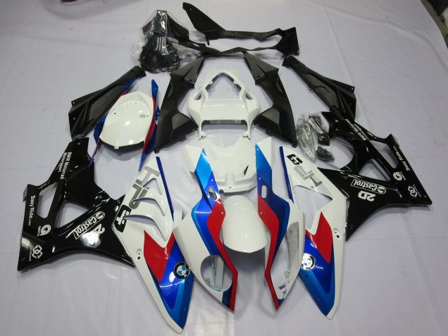 Online 2009-2016 BMW S1000RR Fairings - Light Blue and Black