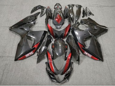Online 2009-2016 Suzuki GSXR 1000 Fairings - Carbon Fiber Red