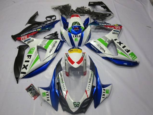 Online 2009-2016 Suzuki GSXR 1000 Fairings - Fixi Online 2009-2016 Suzuki GSXR 1000 Fairings - Fixi