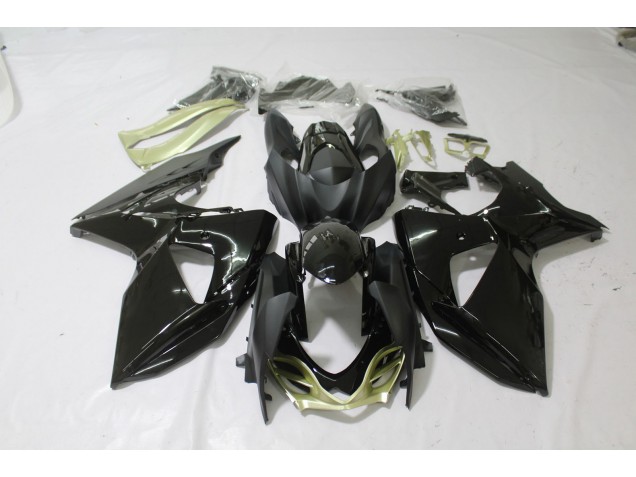 Online 2009-2016 Suzuki GSXR 1000 Fairings - Gloss Black Matte Silver Online 2009-2016 Suzuki GSXR 1000 Fairings - Gloss Black Matte Silver