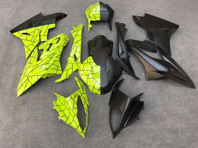 Online 2009-2018 BMW S1000RR Fairings - Bright Yellow and Matte Black Online 2009-2018 BMW S1000RR Fairings - Bright Yellow and Matte Black
