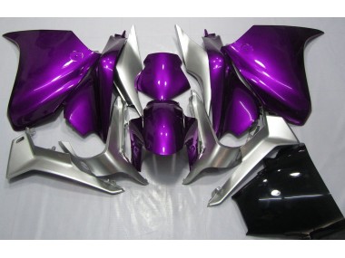 Online 2010-2013 Honda VFR1200 Fairings - Deep Purple and Silver
