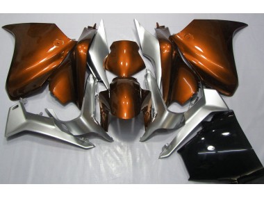 Online 2010-2013 Honda VFR1200 Fairings - Orange and Silver