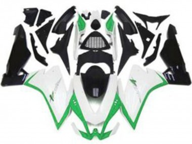 Online 2010-2015 Aprilia RSV4 1000 Fairings - Gloss White & Green