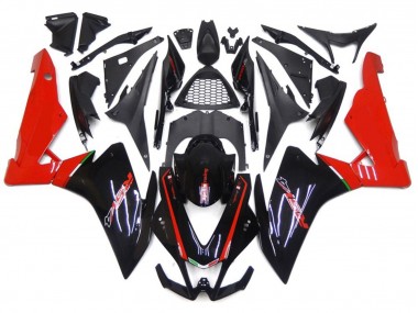 Online 2010-2015 Aprilia RSV4 1000 Fairings - Red and Black