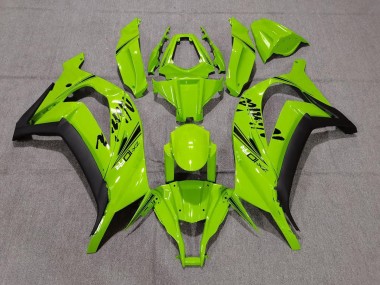 Online 2011-2015 Kawasaki ZX10R Fairings - Gloss Green & Black