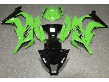 Online 2011-2015 Kawasaki ZX10R Fairings - Gloss Green & Logos