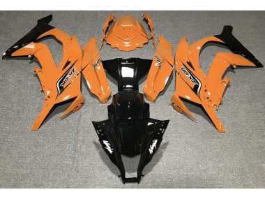 Online 2011-2015 Kawasaki ZX10R Fairings - Gloss Orange & Logos