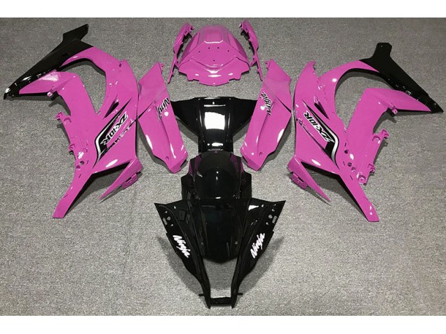 Online 2011-2015 Kawasaki ZX10R Fairings - Gloss Pink & Logos Online 2011-2015 Kawasaki ZX10R Fairings - Gloss Pink & Logos