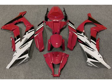 Online 2011-2015 Kawasaki ZX10R Fairings - Gloss Red & White