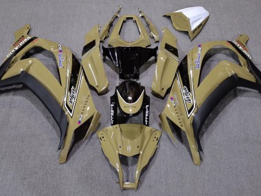 Online 2011-2015 Kawasaki ZX10R Fairings - OEM Style Desert Tan