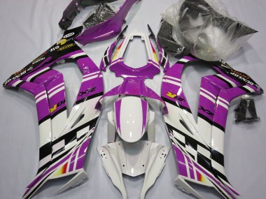 Online 2011-2015 Kawasaki ZX10R Fairings - Purple Black and White