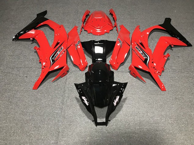 Online 2011-2015 Kawasaki ZX10R Fairings - Red and Black