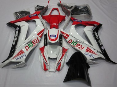 Online 2011-2015 Kawasaki ZX10R Fairings - Red White Black Ra