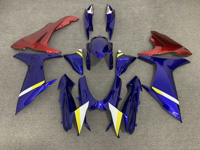 Online 2011-2020 Suzuki GSXR 600-750 Fairings - Gloss Blue and Red Online 2011-2020 Suzuki GSXR 600-750 Fairings - Gloss Blue and Red