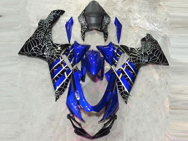 Online 2011-2020 Suzuki GSXR 600-750 Fairings - Gloss Blue Spider Online 2011-2020 Suzuki GSXR 600-750 Fairings - Gloss Blue Spider