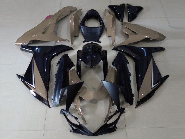 Online 2011-2020 Suzuki GSXR 600-750 Fairings - Gloss Brown and Black