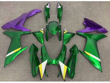 Online 2011-2020 Suzuki GSXR 600-750 Fairings - Gloss Green and Purple