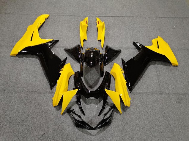 Online 2011-2020 Suzuki GSXR 600-750 Fairings - Gloss Yellow and Black