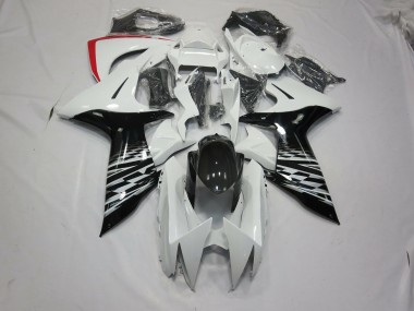 Online 2011-2020 Suzuki GSXR 600-750 Fairings - White and Black
