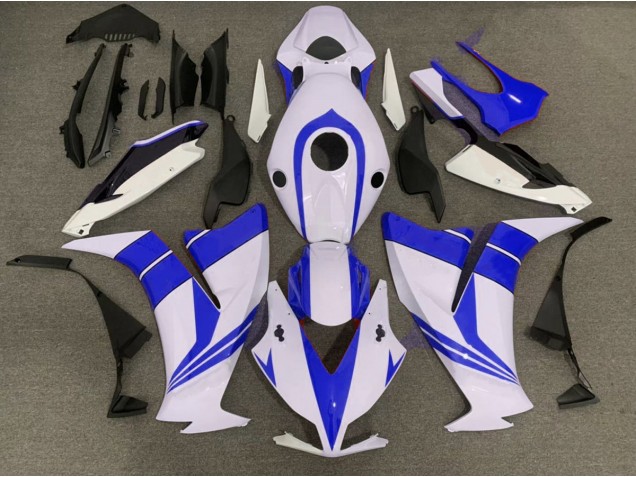Online 2012-2016 Honda CBR1000RR Fairings - Gloss Blue and White Online 2012-2016 Honda CBR1000RR Fairings - Gloss Blue and White
