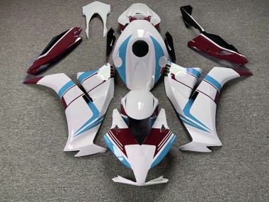 Online 2012-2016 Honda CBR1000RR Fairings - Gloss Light Blue and Maroon