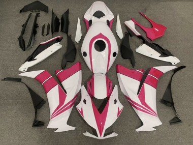 Online 2012-2016 Honda CBR1000RR Fairings - Gloss Pink and White