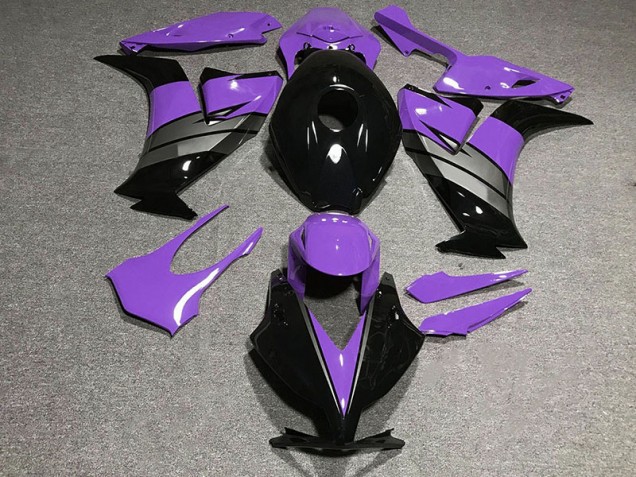 Online 2012-2016 Honda CBR1000RR Fairings - Gloss Purple Black and Gray Online 2012-2016 Honda CBR1000RR Fairings - Gloss Purple Black and Gray