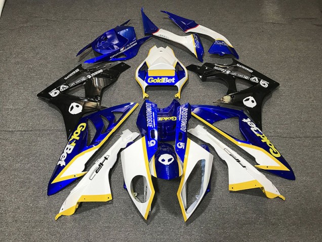 Online 2012-2016 Honda CBR1000RR Fairings - Gloss White and Blue Online 2012-2016 Honda CBR1000RR Fairings - Gloss White and Blue