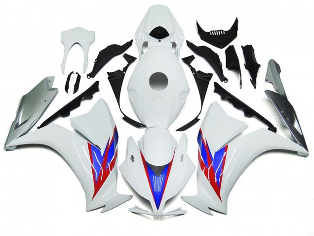 Online 2012-2016 Honda CBR1000RR Fairings - Gloss White and Silver
