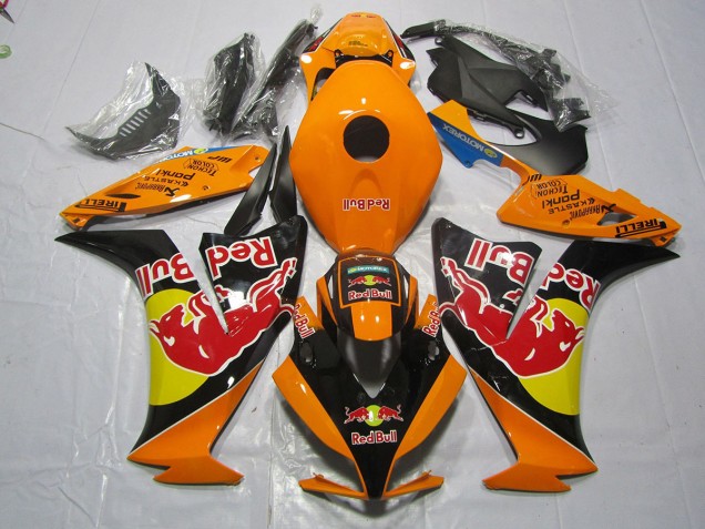 Online 2012-2016 Honda CBR1000RR Fairings - Orange Red Bull Online 2012-2016 Honda CBR1000RR Fairings - Orange Red Bull