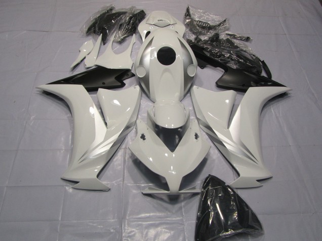 Online 2012-2016 Honda CBR1000RR Fairings - White and Silver Online 2012-2016 Honda CBR1000RR Fairings - White and Silver