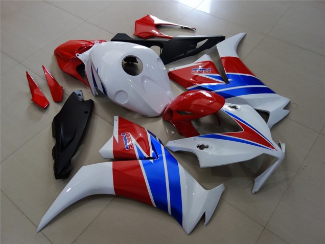 Online 2012-2016 Honda CBR1000RR Fairings - White Red and Blue Online 2012-2016 Honda CBR1000RR Fairings - White Red and Blue