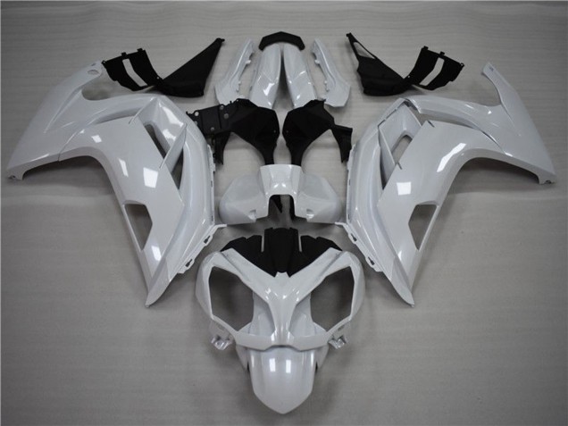 Online 2012-2016 Kawasaki Ninja 650R Fairings - Pearl White Online 2012-2016 Kawasaki Ninja 650R Fairings - Pearl White