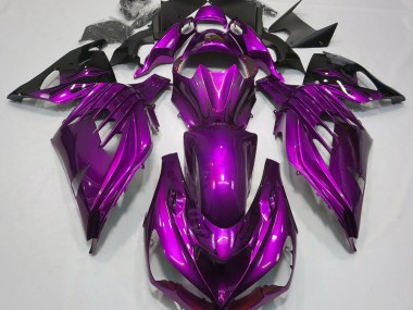 Online 2012-2019 Kawasaki ZX14R Fairings - Mood Purple Gloss
