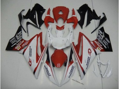 Online 2013-2016 Triumph Daytona 675 Fairings - Red black Fade