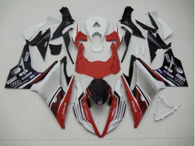 Online 2013-2016 Triumph Daytona 675 Fairings - Red white and Black Style