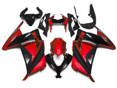 Online 2013-2018 Kawasaki Ninja 300 Fairings - Gloss Red