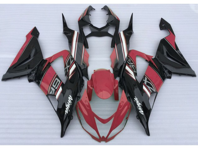 Online 2013-2018 Kawasaki ZX6R Fairings - Gloss Red and Black